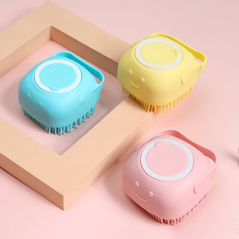 Silicone Bath Cleaning Brush for Pets and Babies